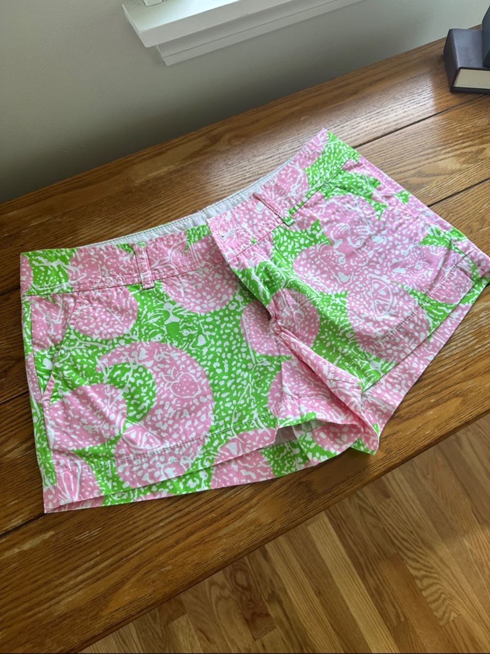 Lilly Pulitzer Pink & Green Printed Shorts